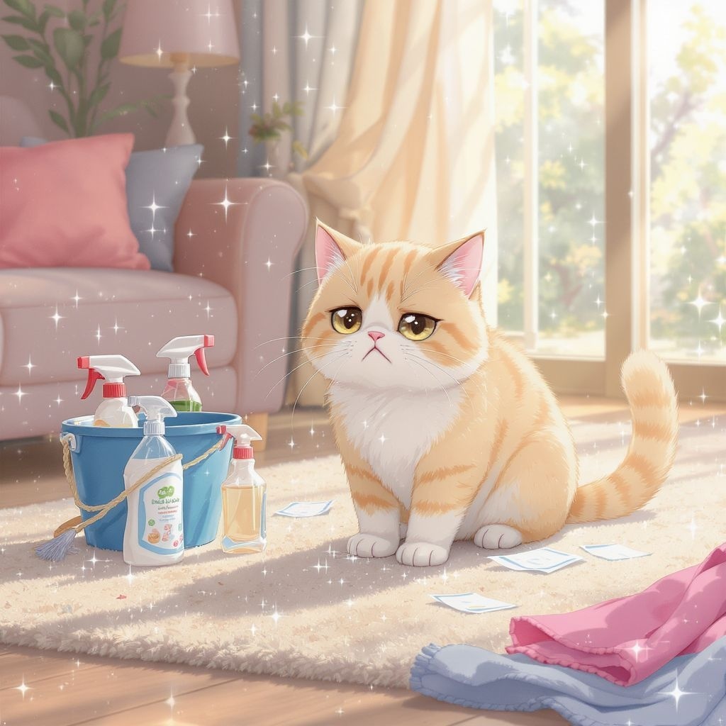 Чем обработать ковер от кошачьей мочи: полный гид с проверенными методами и советами