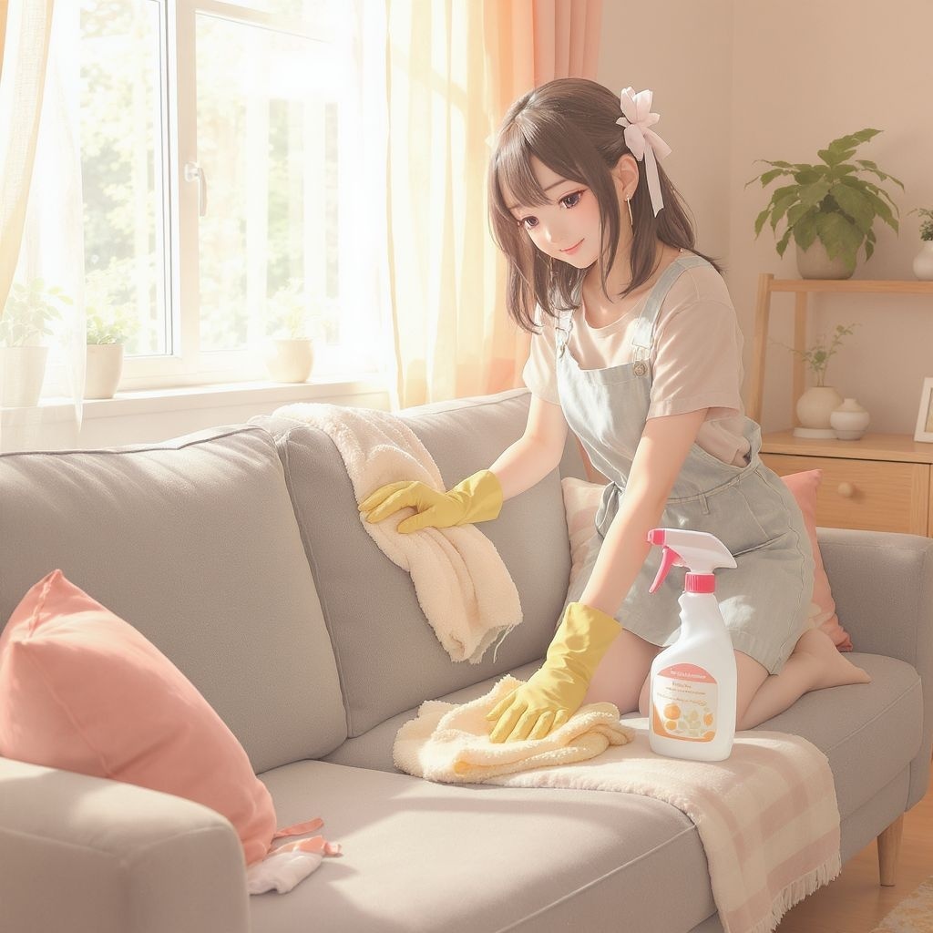 Чем почистить диван в домашних условиях