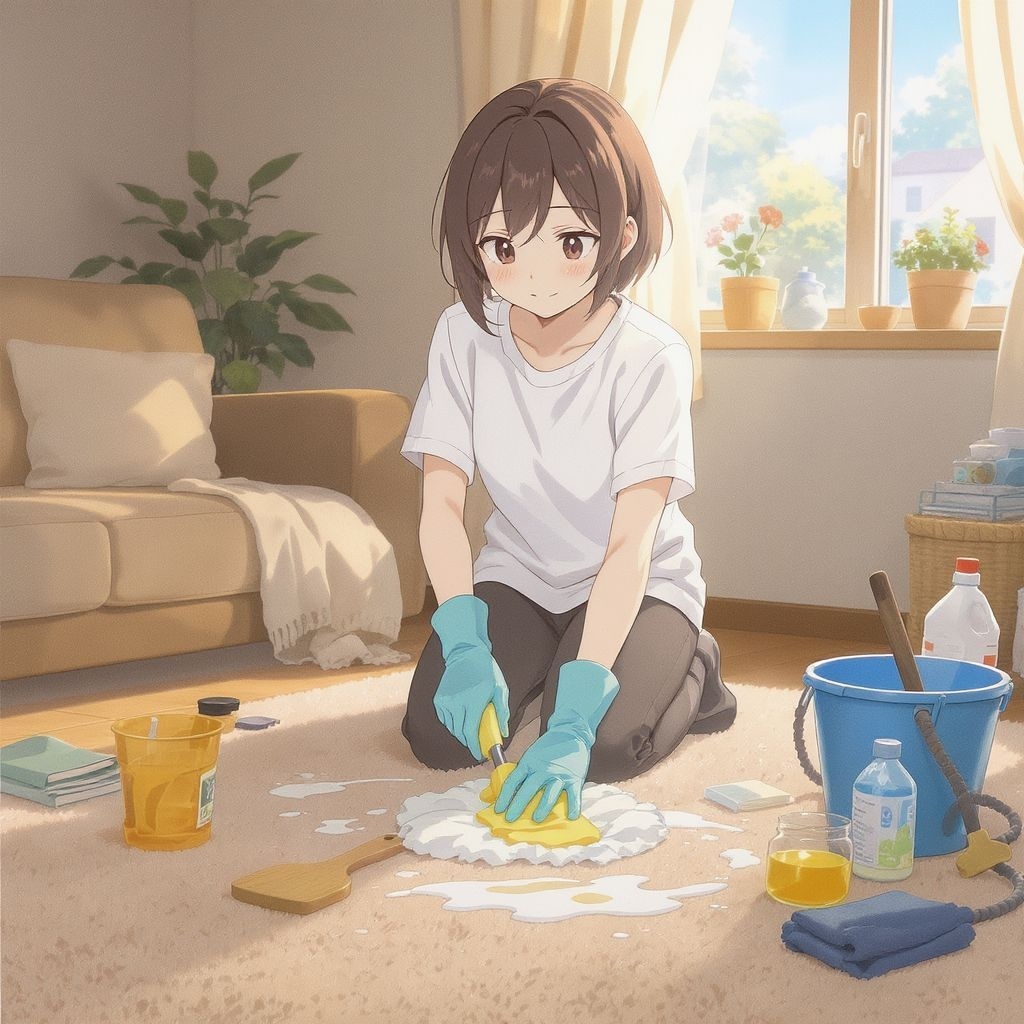 Чем почистить ковер своими руками