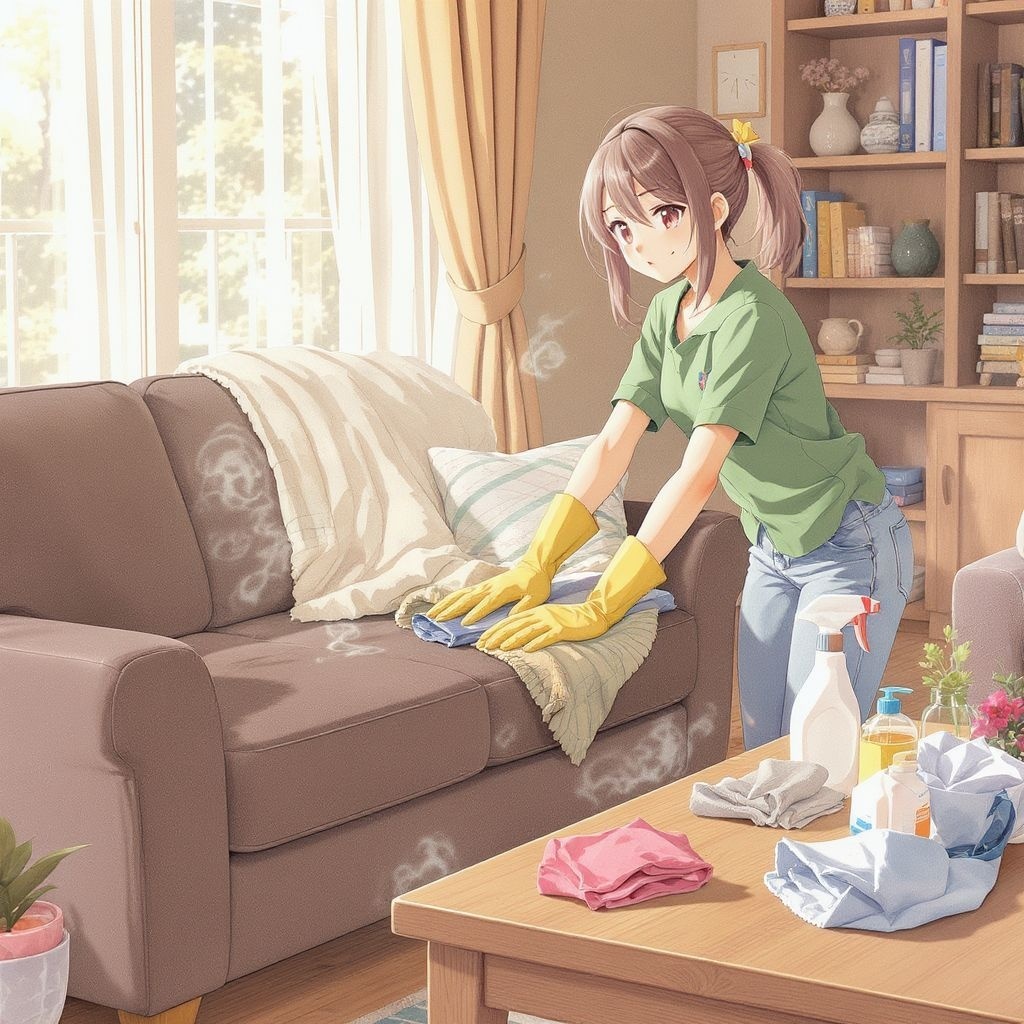 Чем почистить обивку дивана в домашних условиях