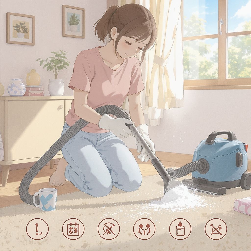 Чистка ковра в домашних условиях: сухие методы, советы и предосторожности