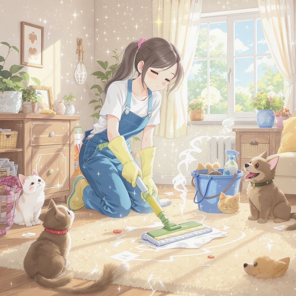 Чистка ковров от запаха животных: как избавиться от неприятного аромата навсегда