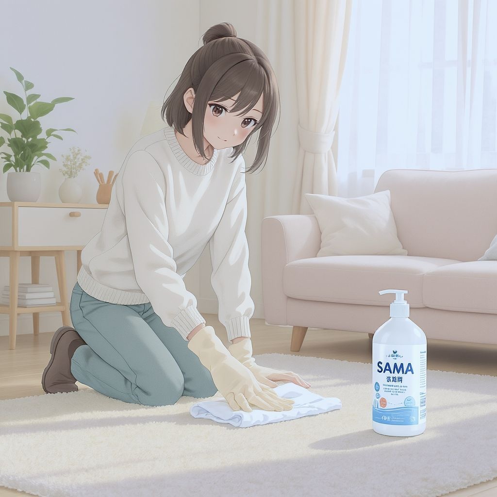 Инструкция по применению средства для чистки ковров и мягкой мебели SAMA