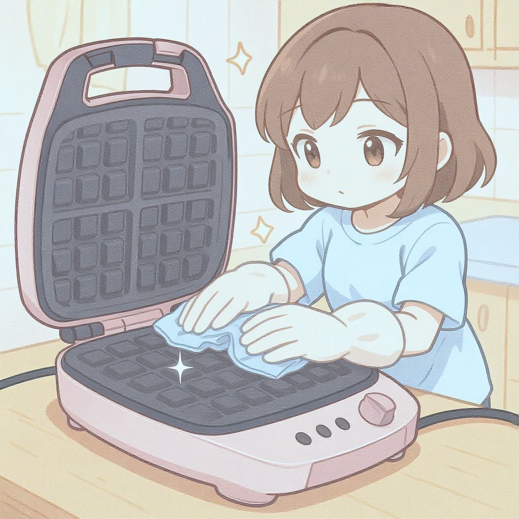 Как безопасно очистить поверхность электротовафельницы