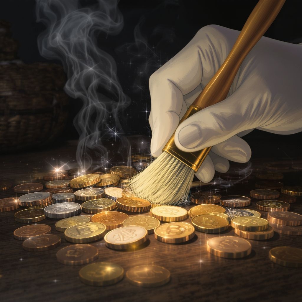 Как безопасно очистить ржавчину и налёт со старинных монет