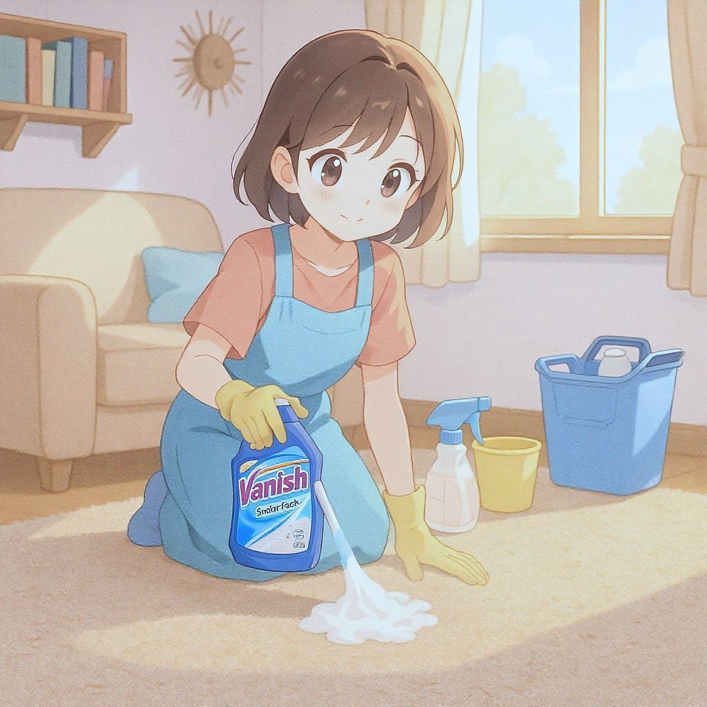 Как чистить ковер с Ванишем дома: подробное руководство и советы