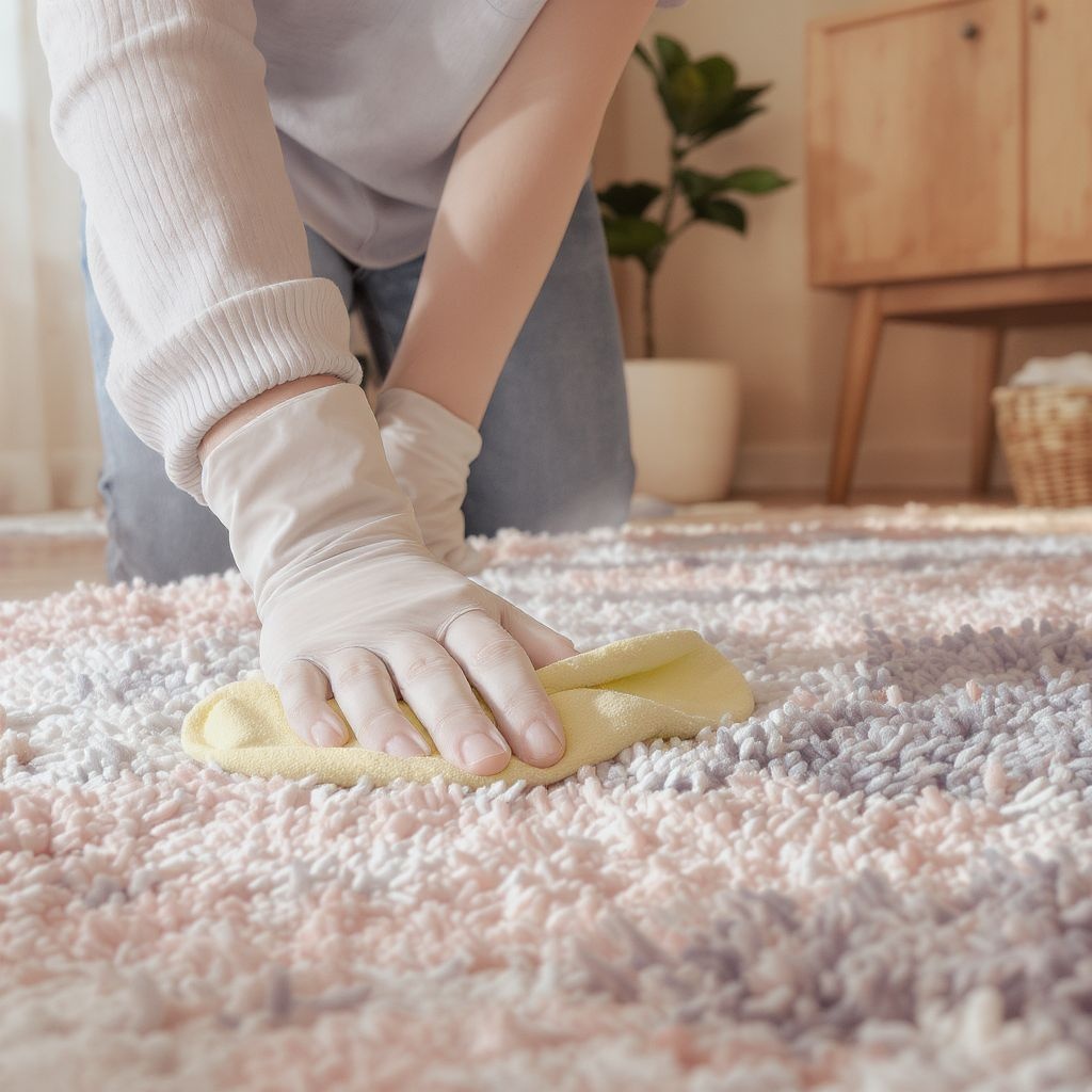 Как чистить ковер с длинным ворсом своими руками
