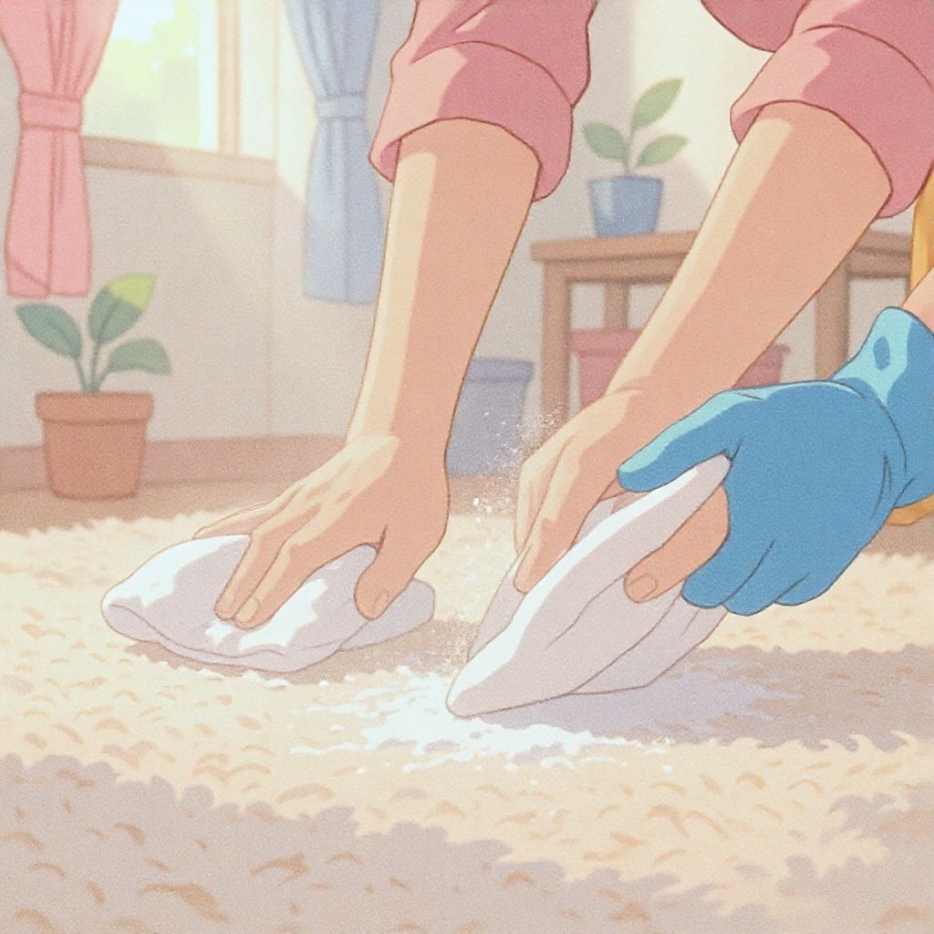 Как чистить ковер содой своими руками