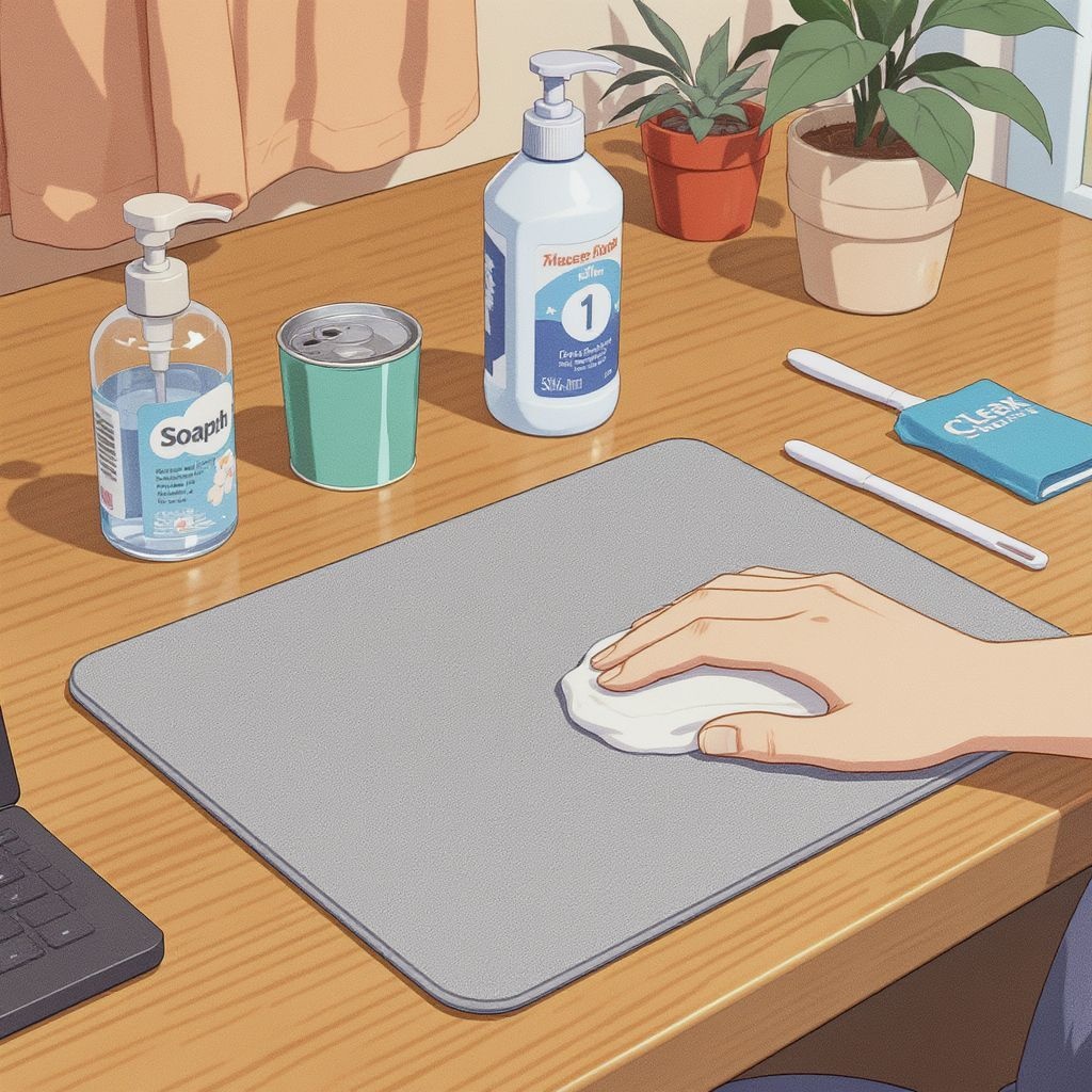 Как чистить коврик для мыши: советы по уходу за разными материалами