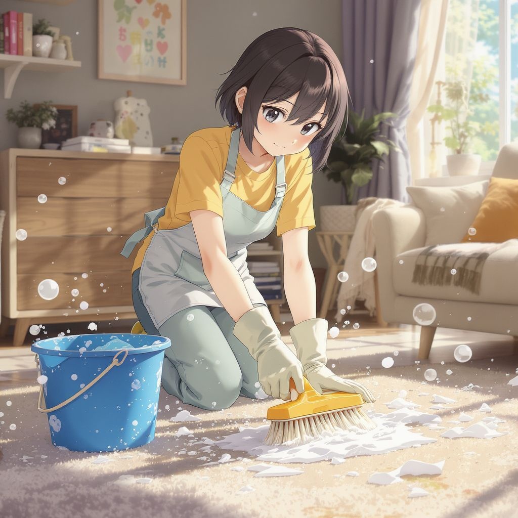 Как чистят ковры в химчистке своими руками