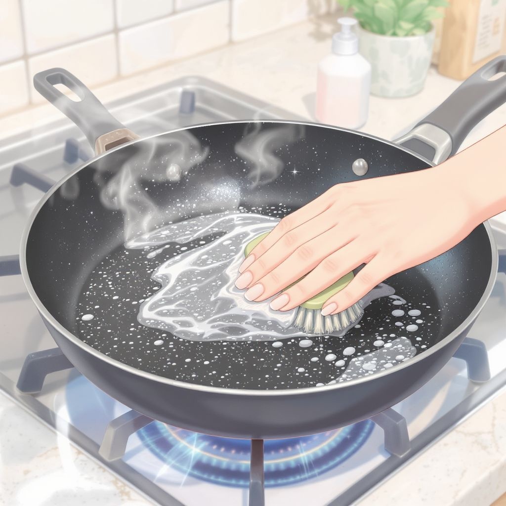 Как эффективно очистить тефлоновое покрытие посуды