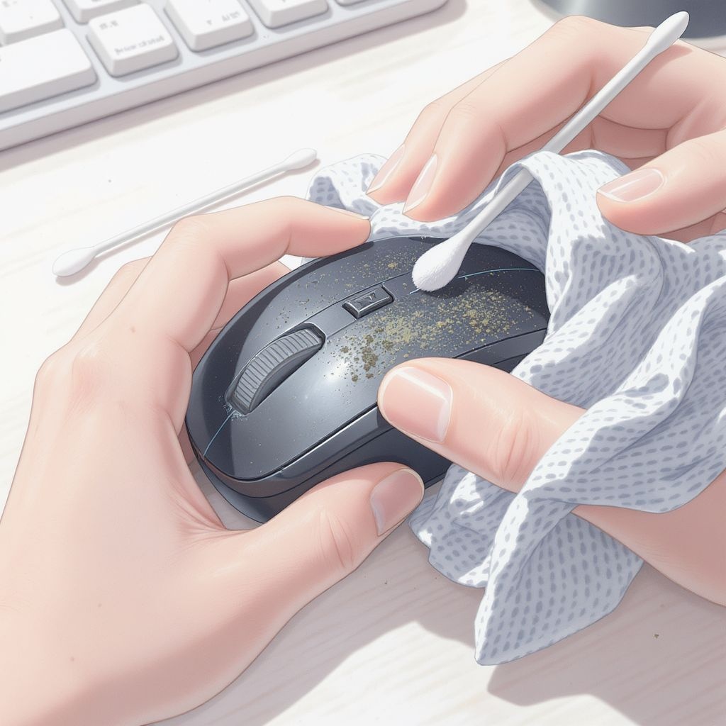 Как эффективно почистить оптическую мышь и устранить грязь