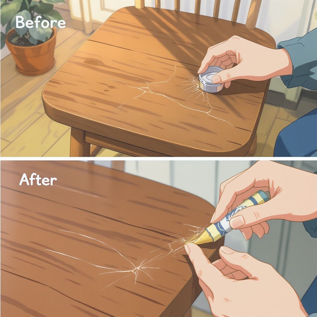 Как исправить царапины на мебели и скрыть их красиво