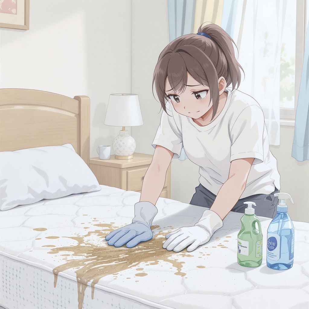 Как избавиться от кошачьей мочи и запаха на матрасе