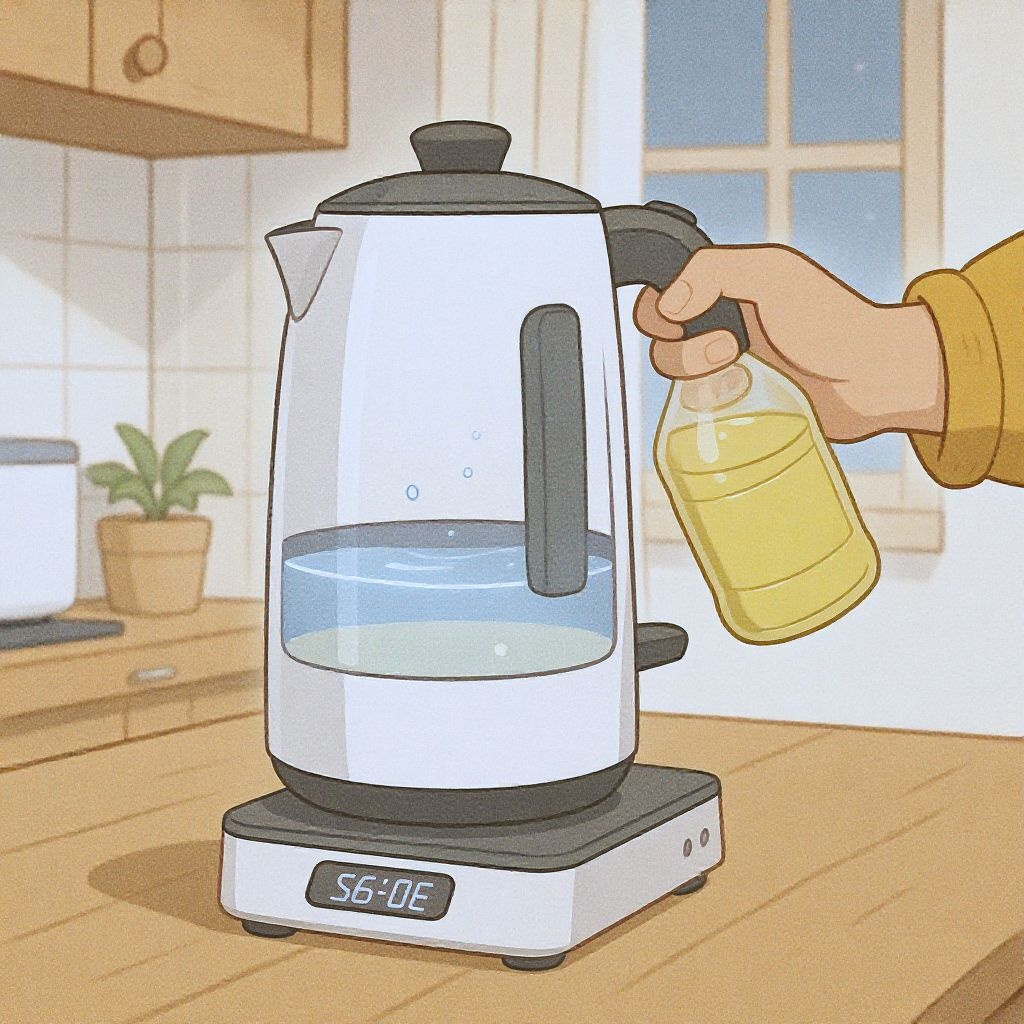 Как избавиться от накипи в электрочайнике без спецсредств