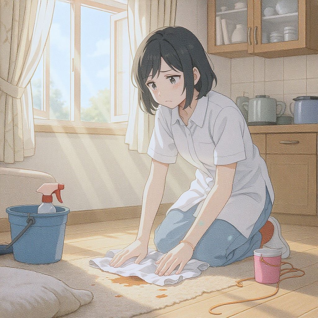 Как избавиться от запаха мочи на ковре своими руками