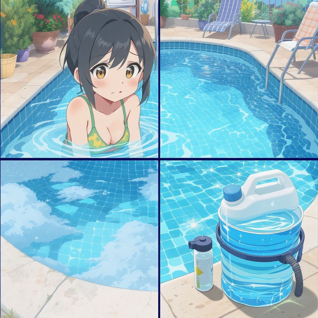 Как обнаружить и почистить мутную воду в бассейне