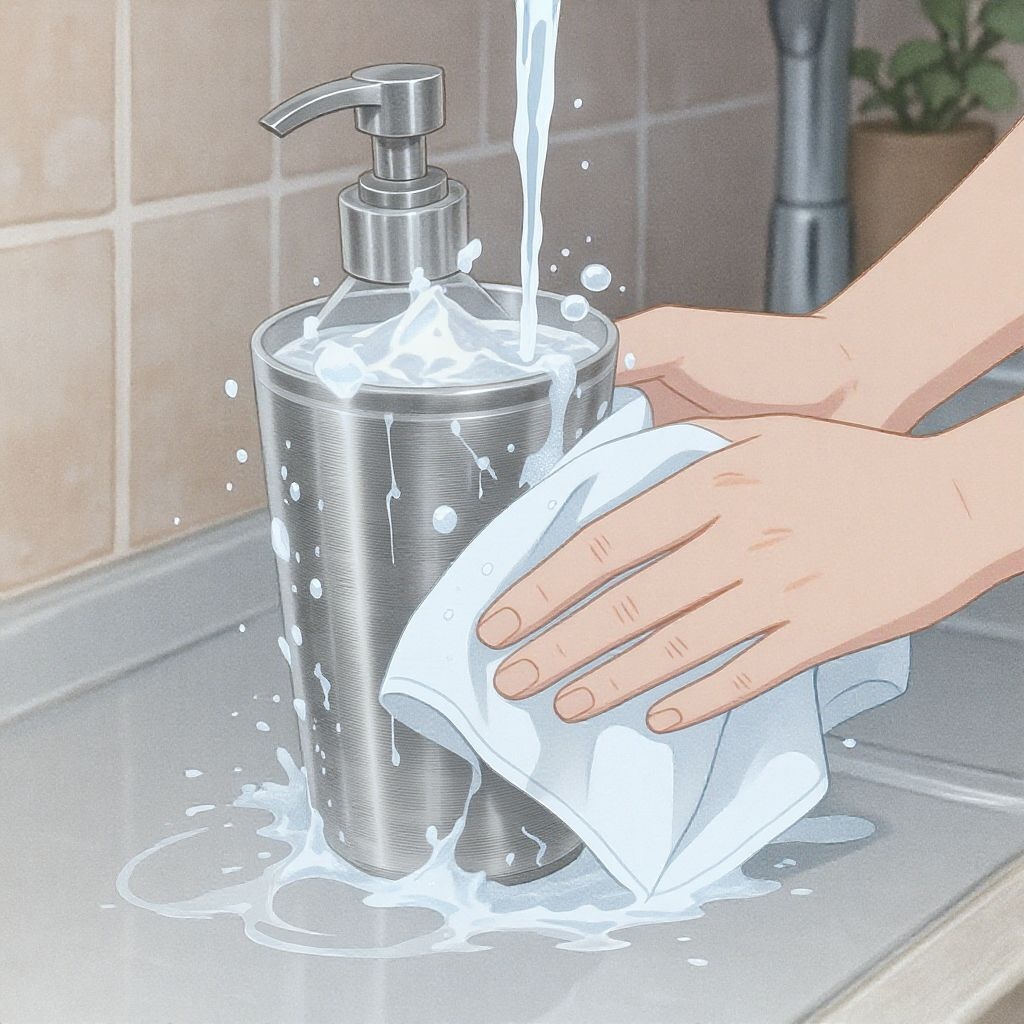 Как очистить бутылку из нержавеющей стали без повреждений