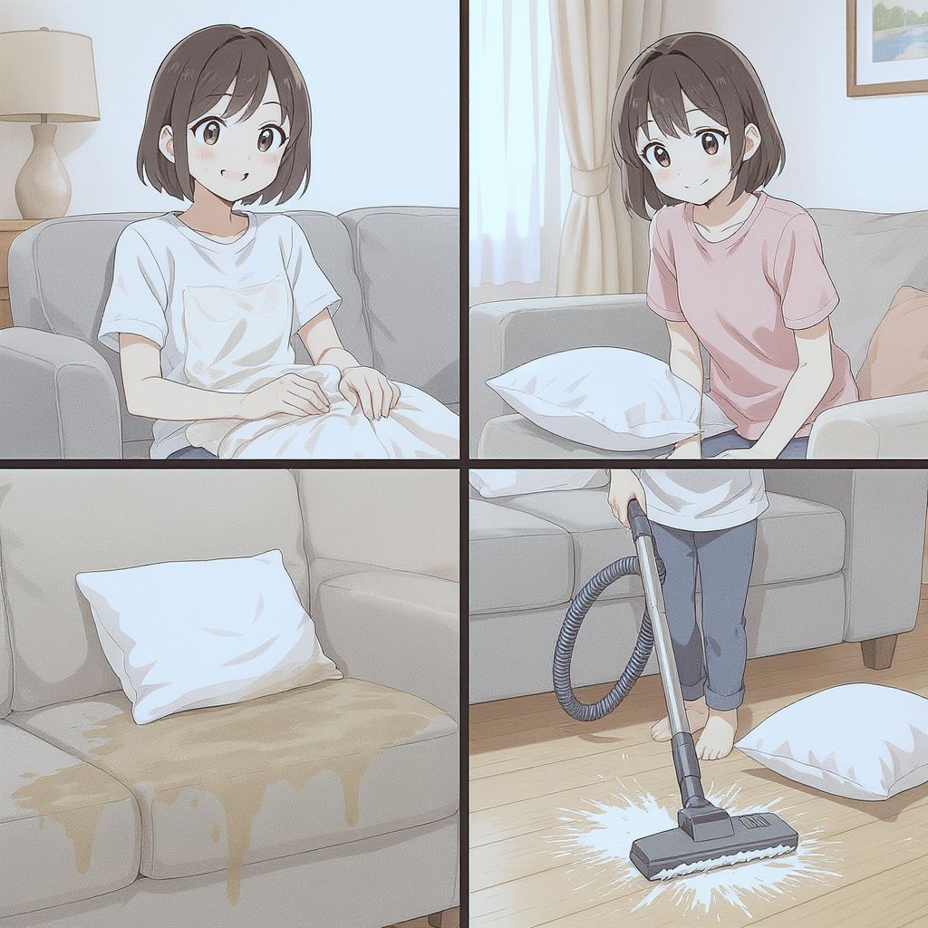 Как очистить диванные подушки от грязи и пыли эффективно