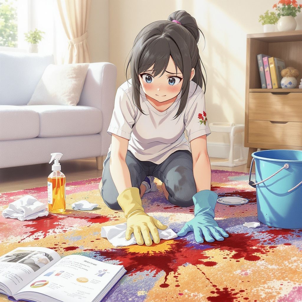 Как очистить гуашь с ковра: подробное руководство с советами и лайфхаками