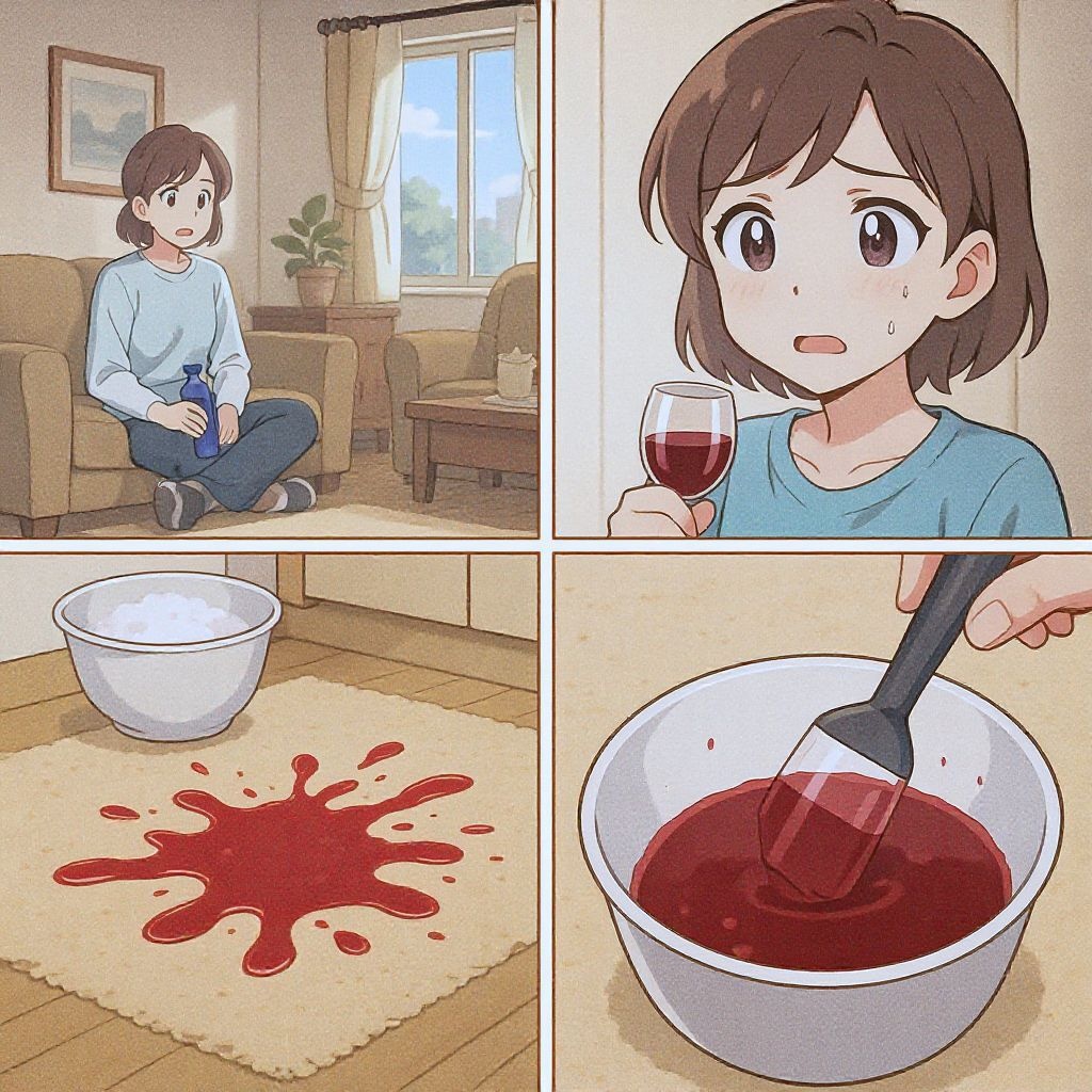 Как очистить ковер от красного вина: советы с советами и лайфхаками