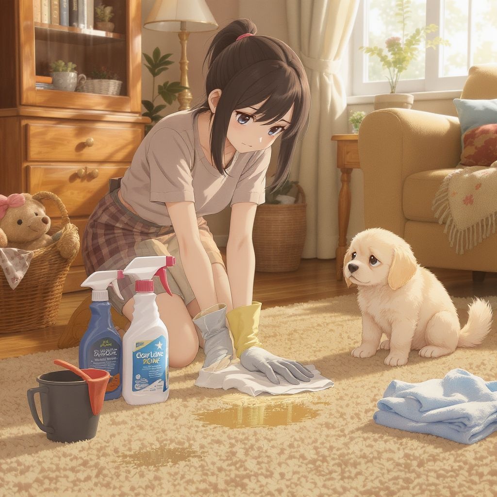 Как очистить ковер от мочи собаки: полный гид с проверенными методами