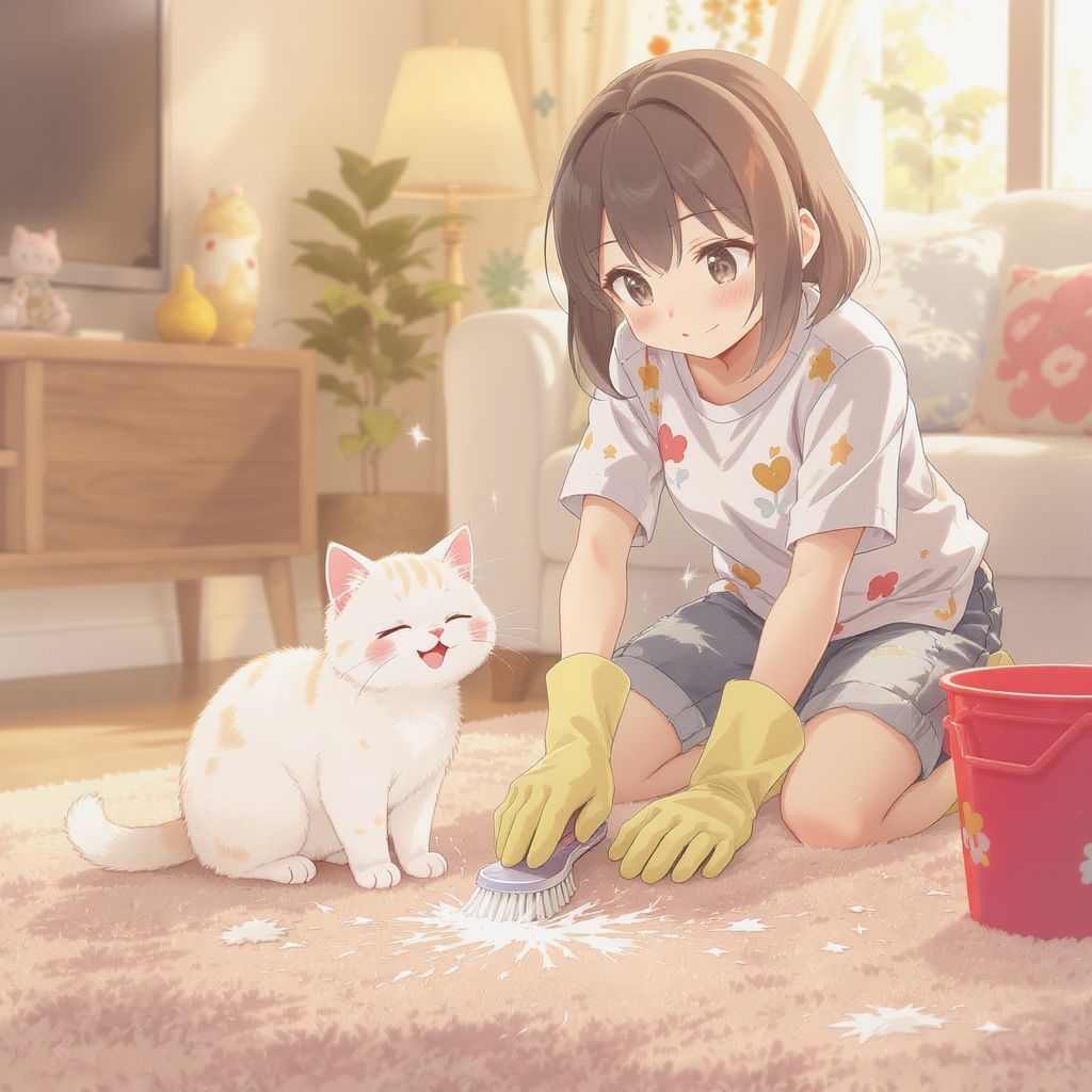 Как очистить ковер от шерсти без пылесоса: проверенные способы и советы