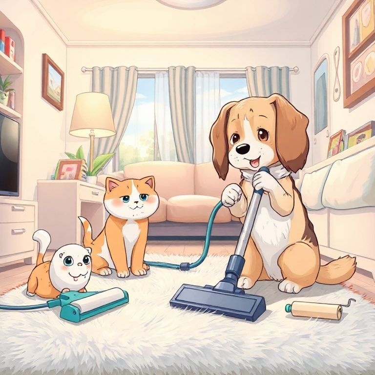Как очистить ковер от шерсти: полный гид для домашних питомцев