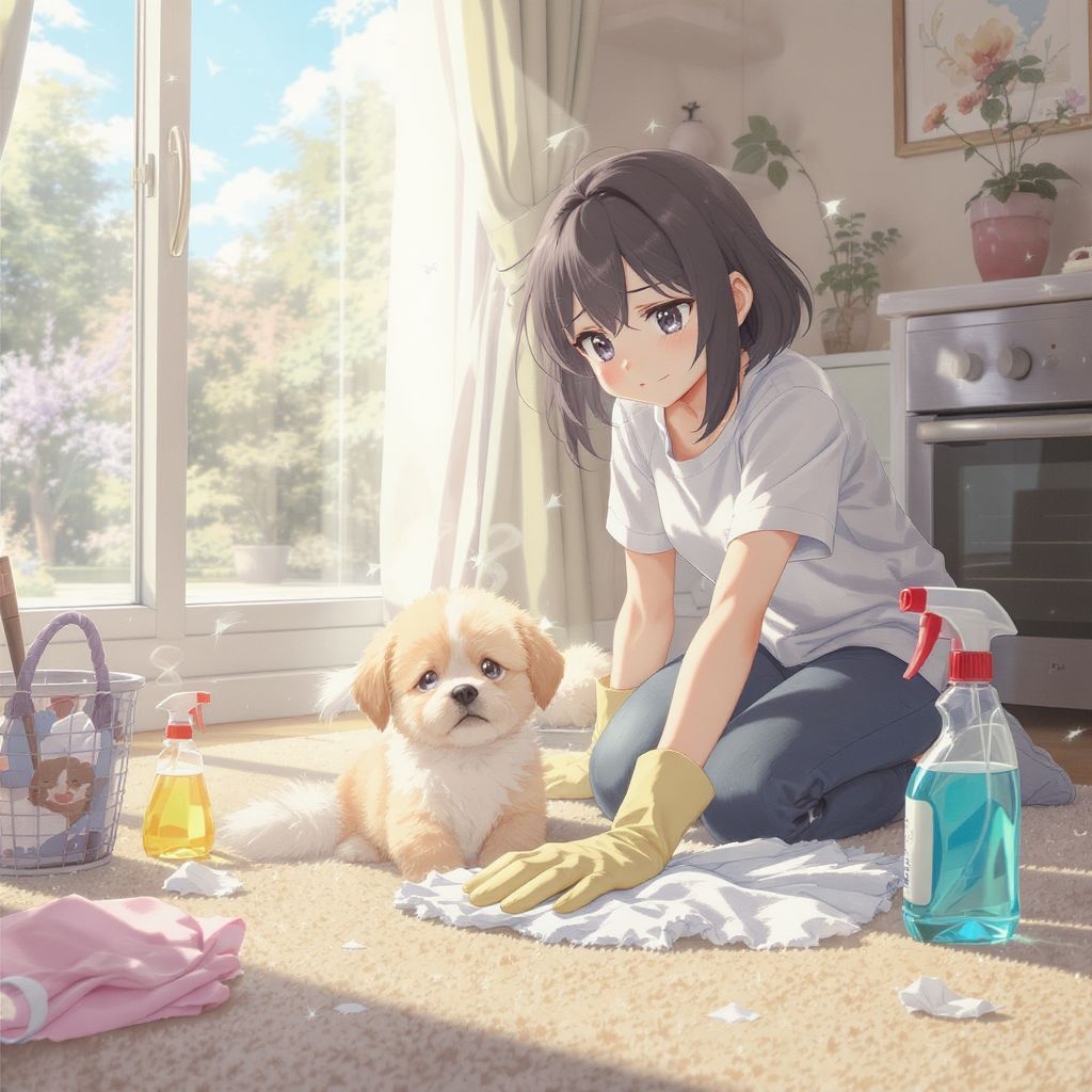 Как очистить ковер от запаха мочи собаки: проверенные методы и советы