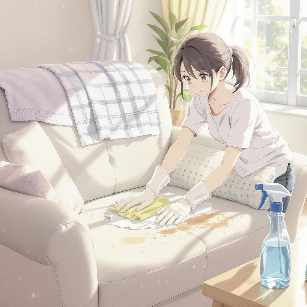 Как очистить мебель и убрать пятна с мягкой обивки