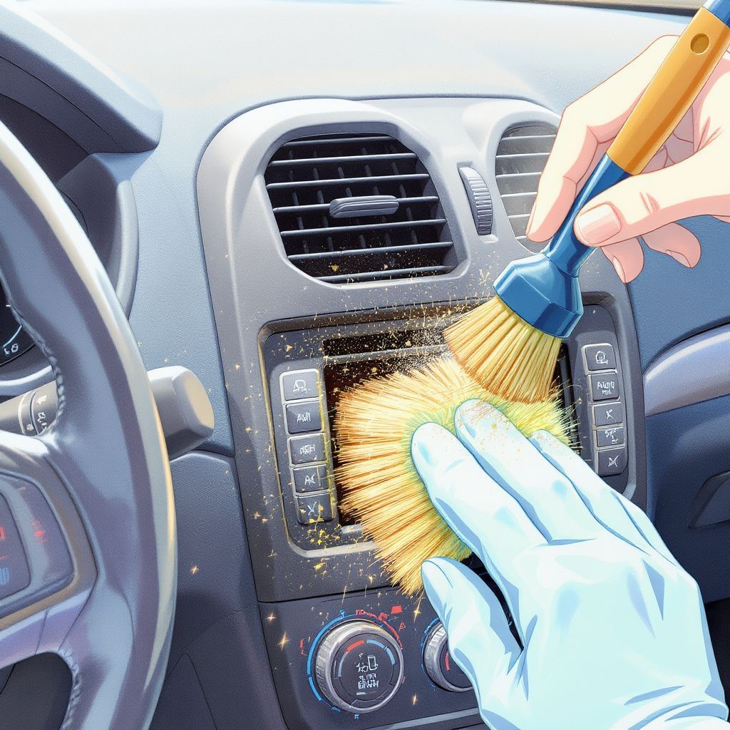Как очистить вентиляционные решетки автомобиля от пыли и грязи