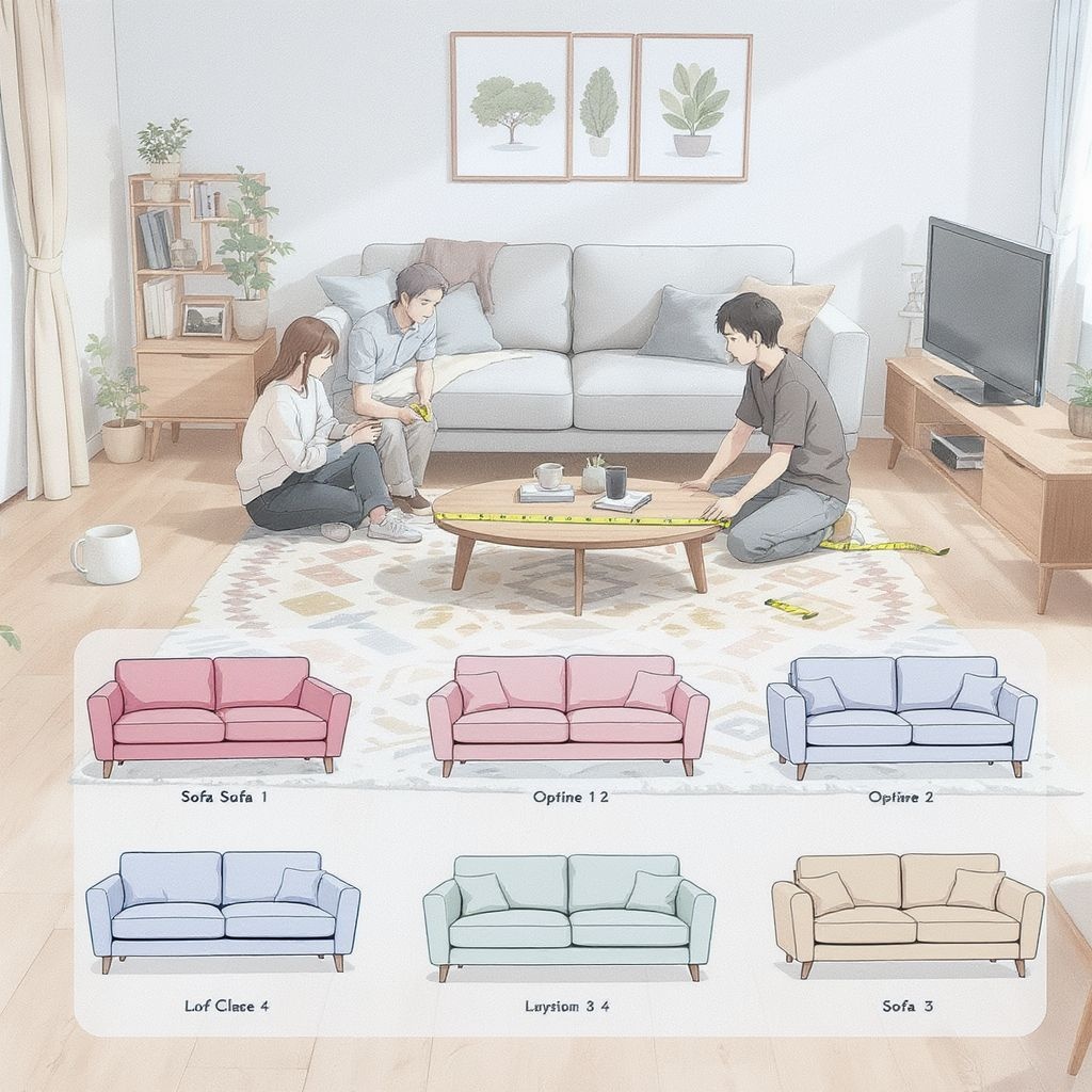 Как определить размер дивана и выбрать идеальный вариант для вашей комнаты