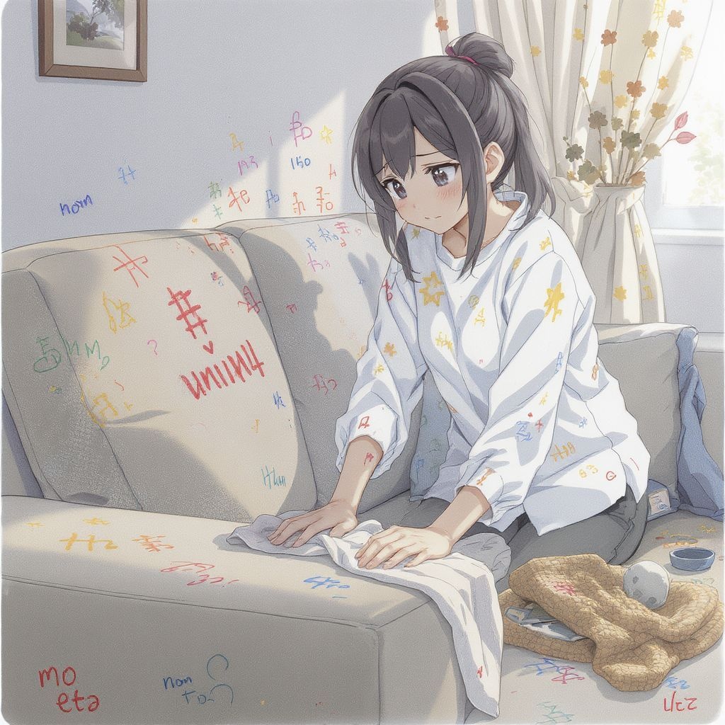 Как отмыть диван от фломастера и маркера без вреда для обивки