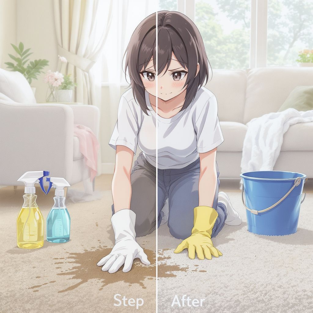 Как отмыть ковер от мочи: пошаговое руководство