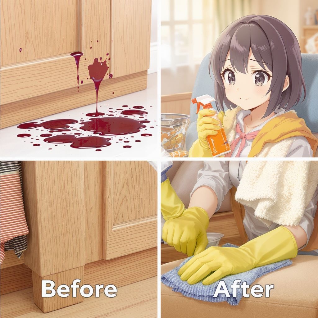 Как отмыть краску для волос с мебели и вернуть ей первозданный вид