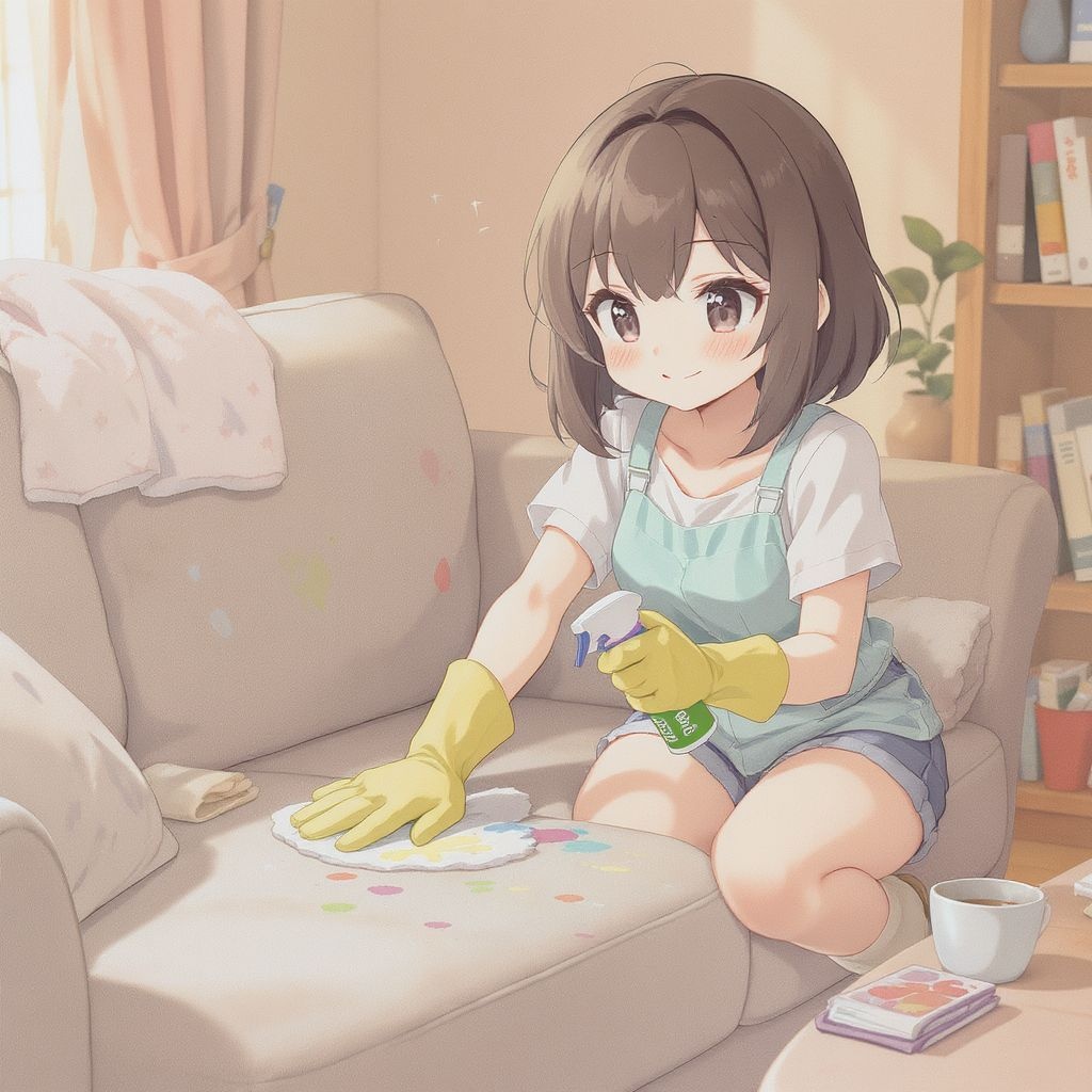 Как отмыть маркер с дивана