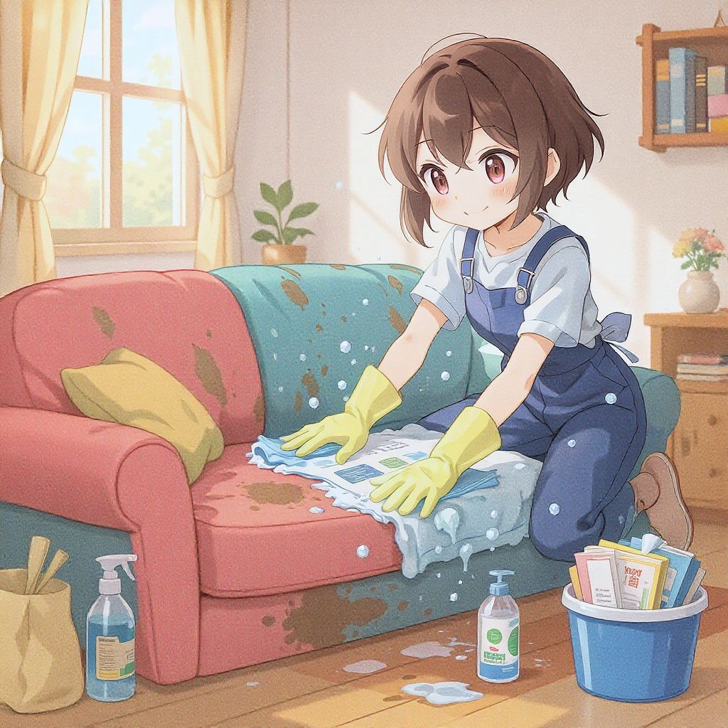 Как отстирать диван от грязи и пятен: яркий гид по чистке обивки