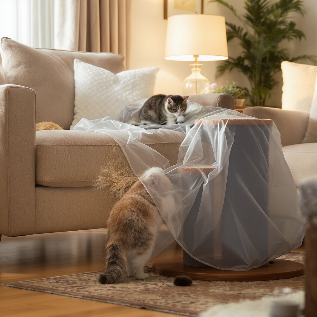 Как отучить кошку царапать мебель и сохранить интерьер