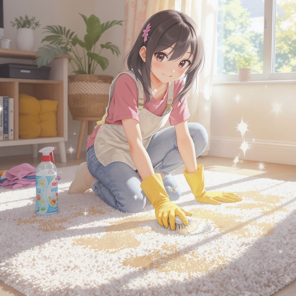 Как почистить белый ковер от грязи: советы по домашнему уходу и удалению пятен