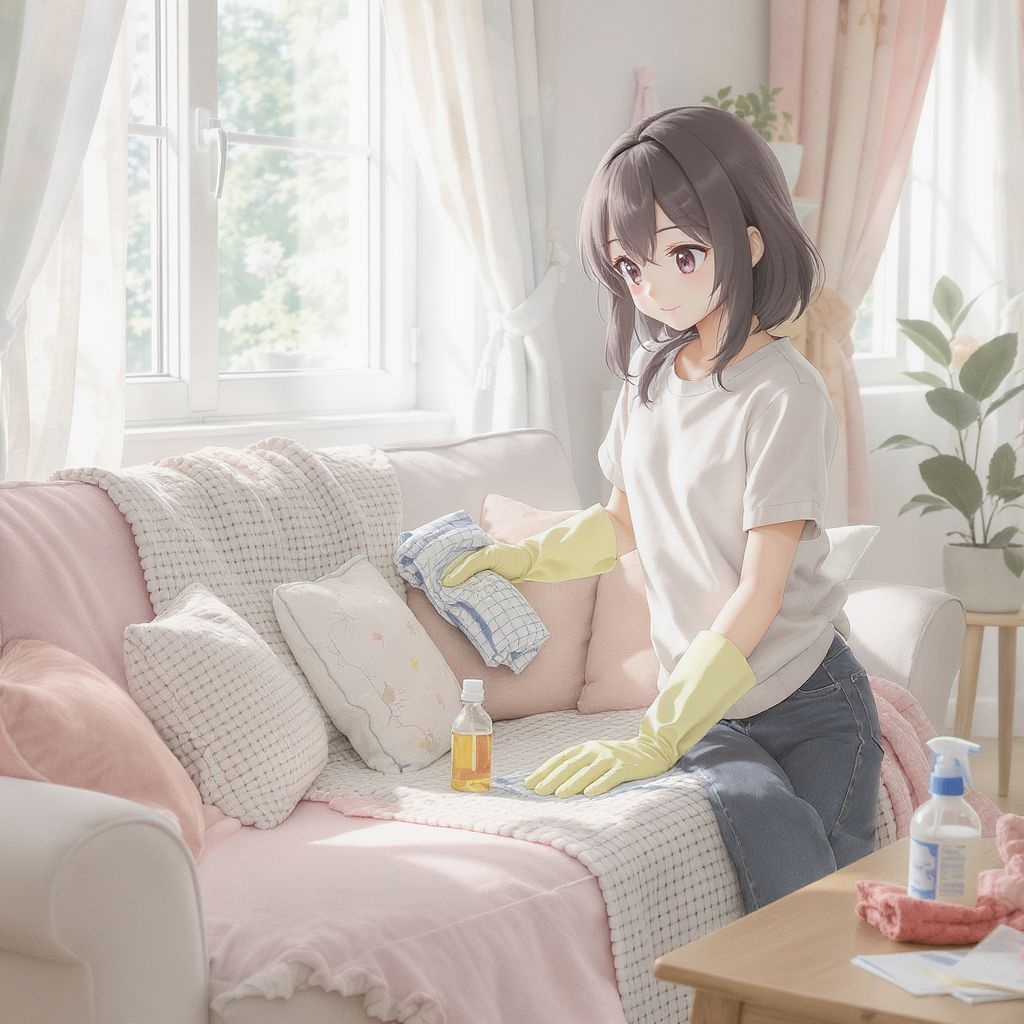 Как почистить диван домашними средствами и сохранить его свежесть