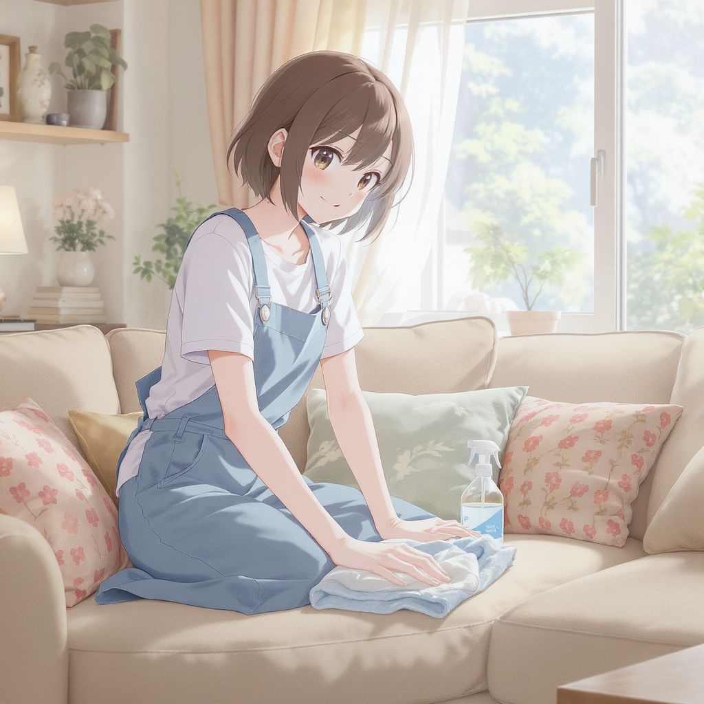 Как почистить диван из ткани в домашних условиях