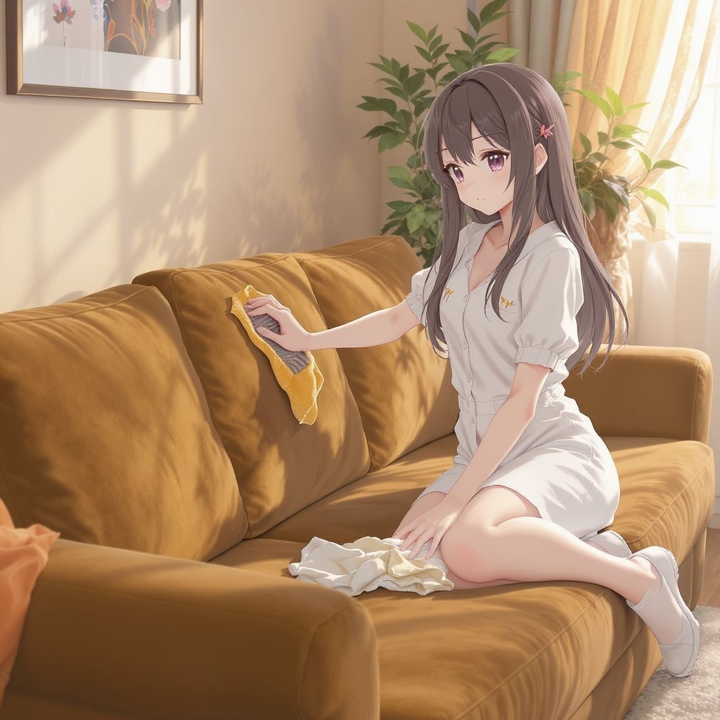 Как почистить диван из замши и сохранить его красоту надолго