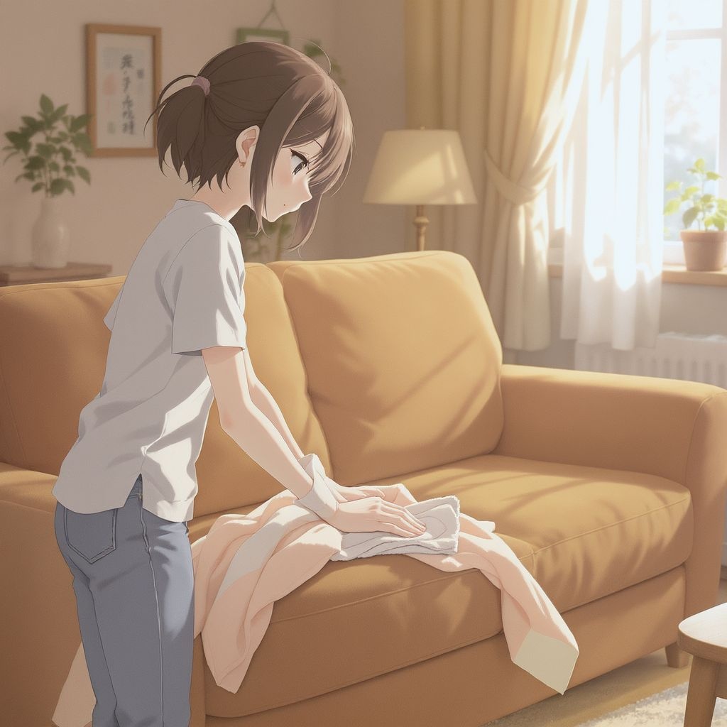 Как почистить диван из замши в домашних условиях