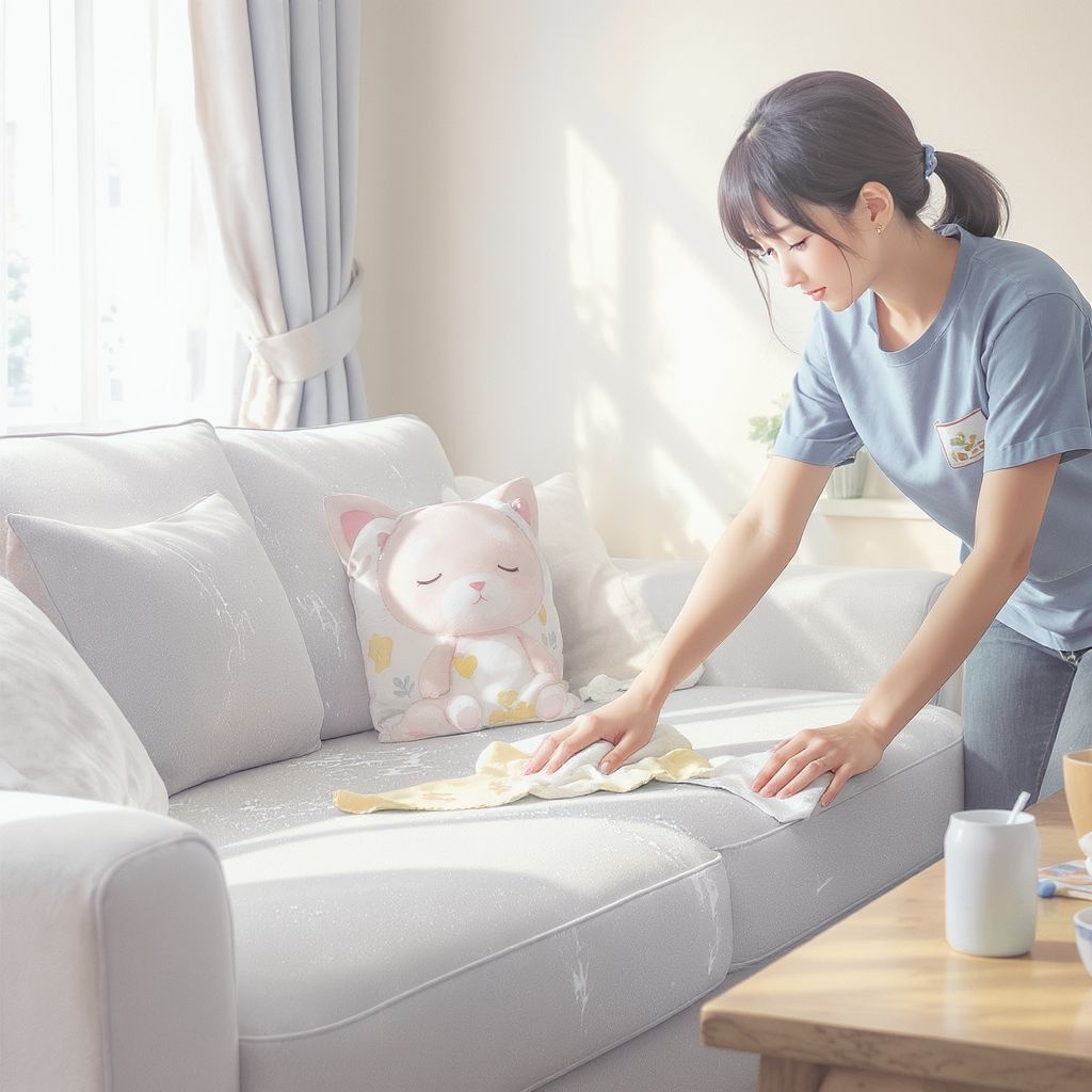 Как почистить диван от разводов воды и сохранить его красоту