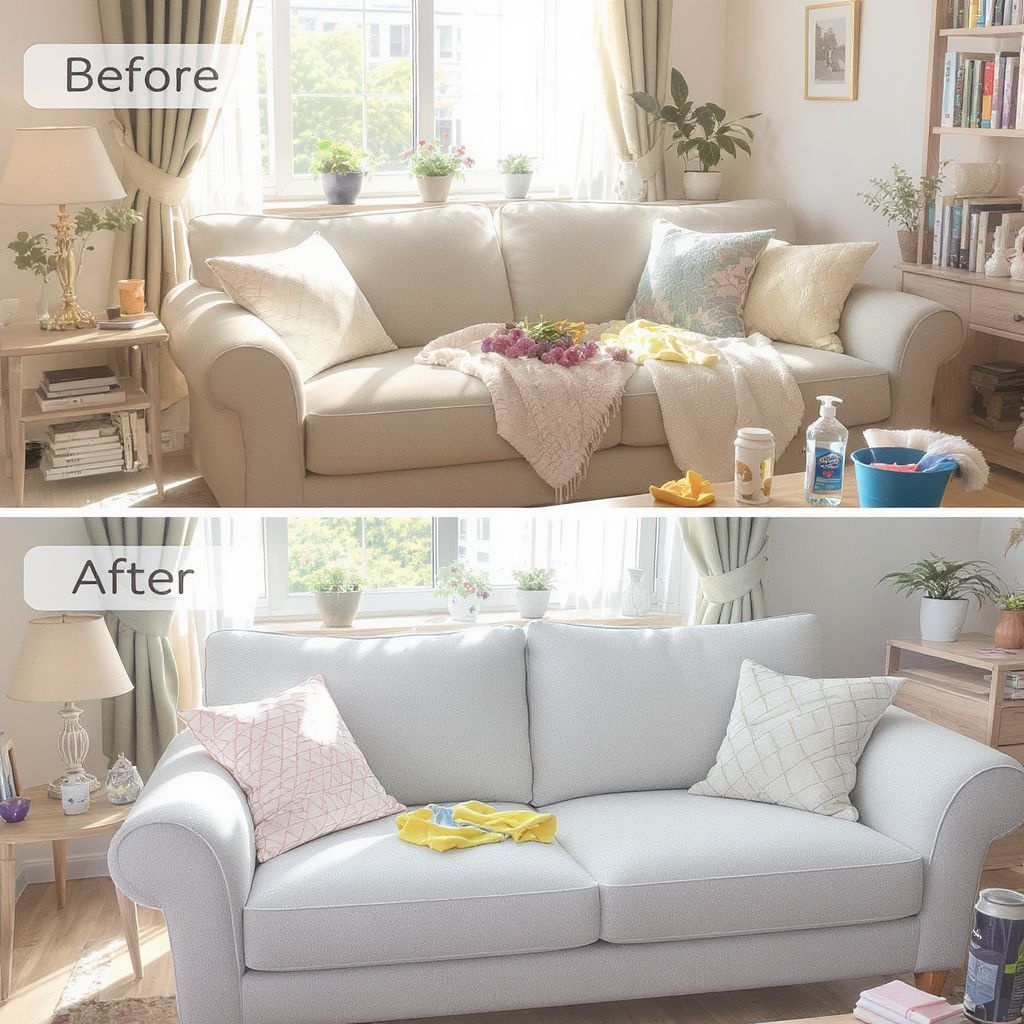 Как почистить диван в домашних условиях и вернуть ему свежесть