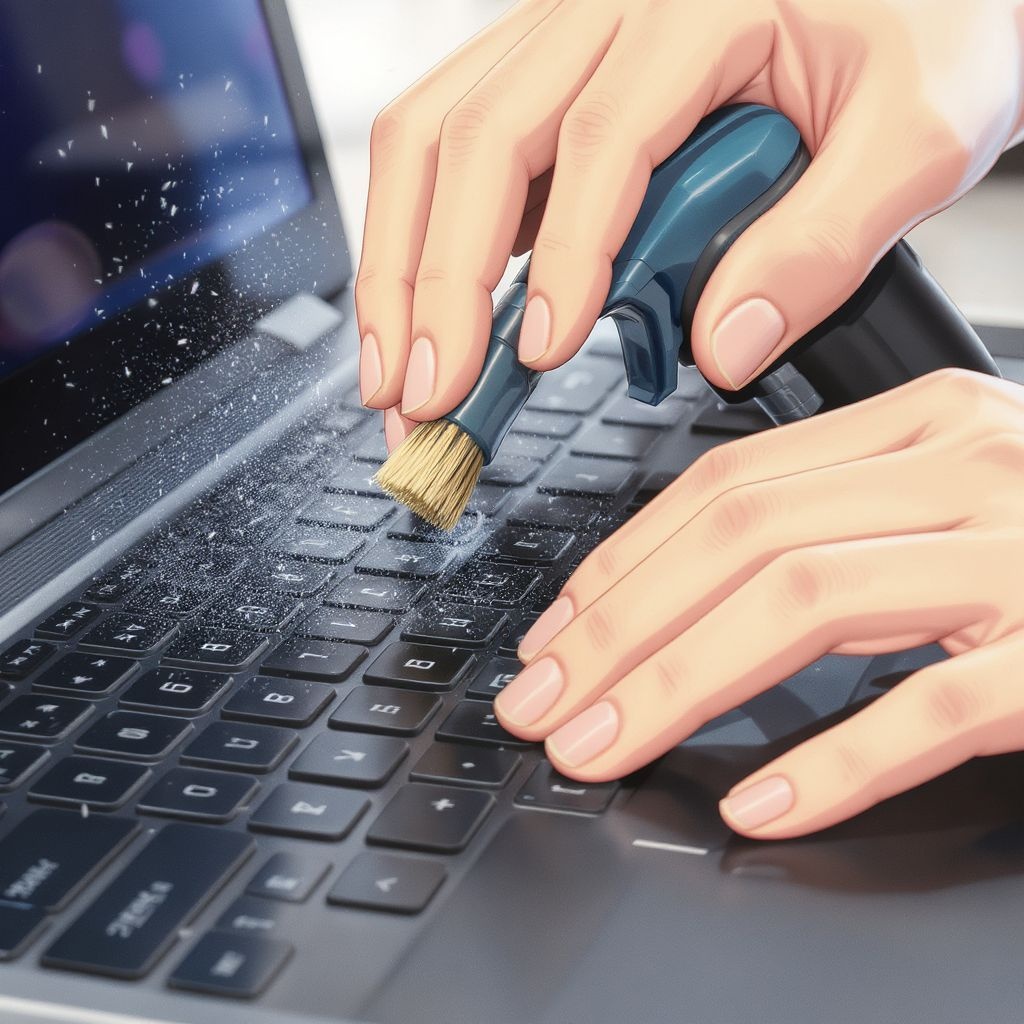 Как почистить клавиатуру ноутбука и устранить загрязнение