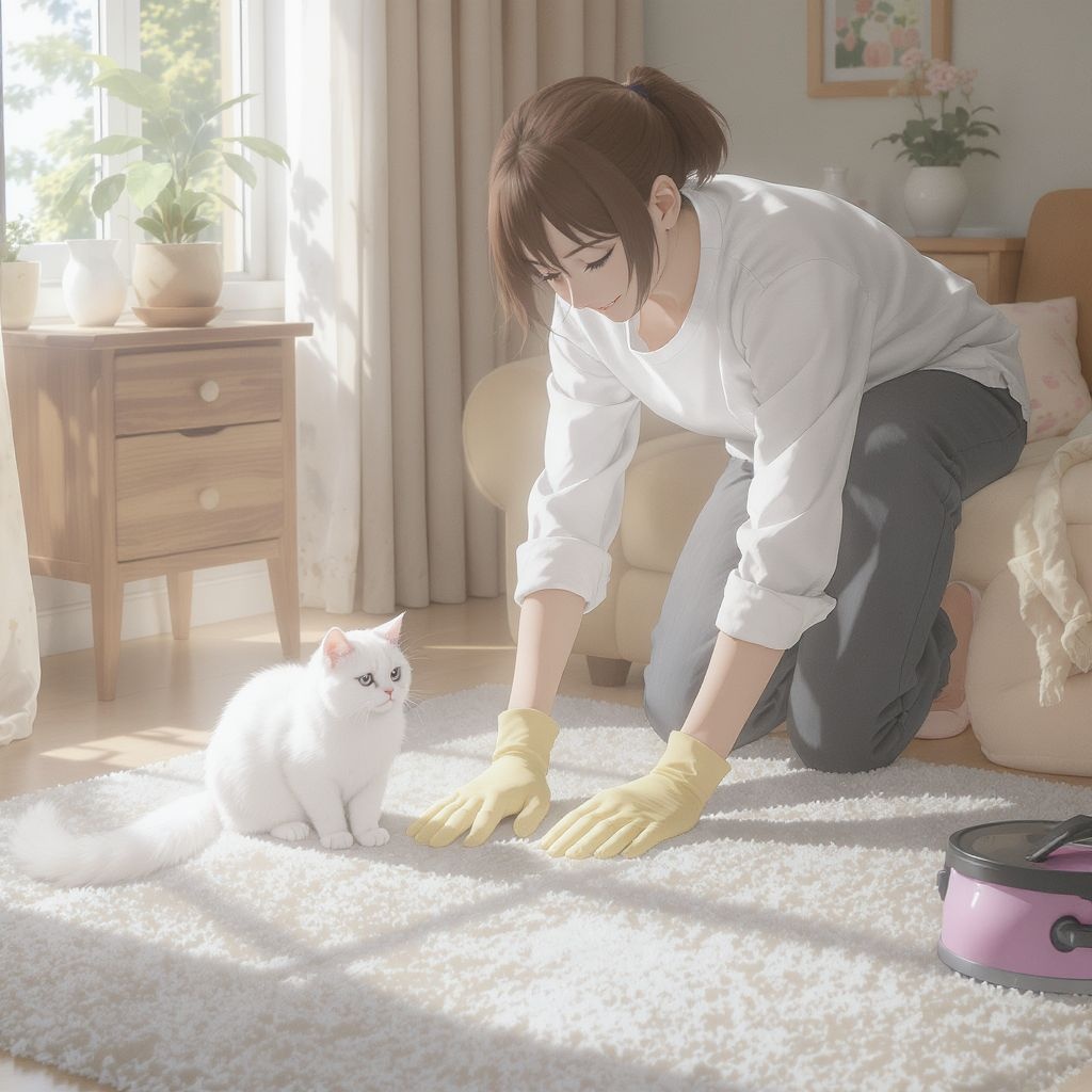 Как почистить ковер от запаха кошачьей мочи: полный гид для заботливых хозяев