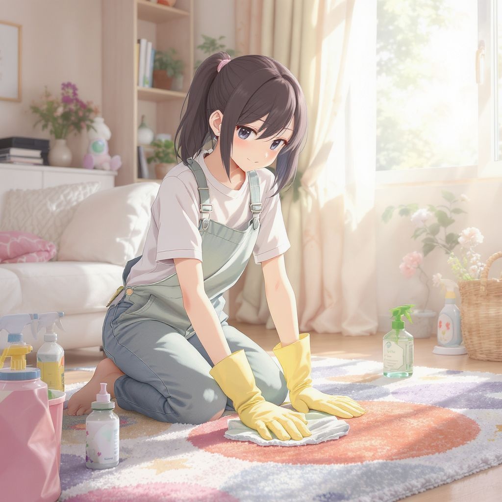 Как почистить ковер от запаха мочи своими руками