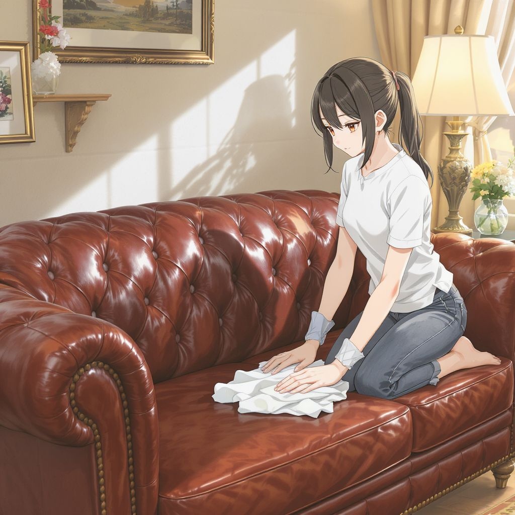 Как почистить кожаный диван дома и сохранить его свежим