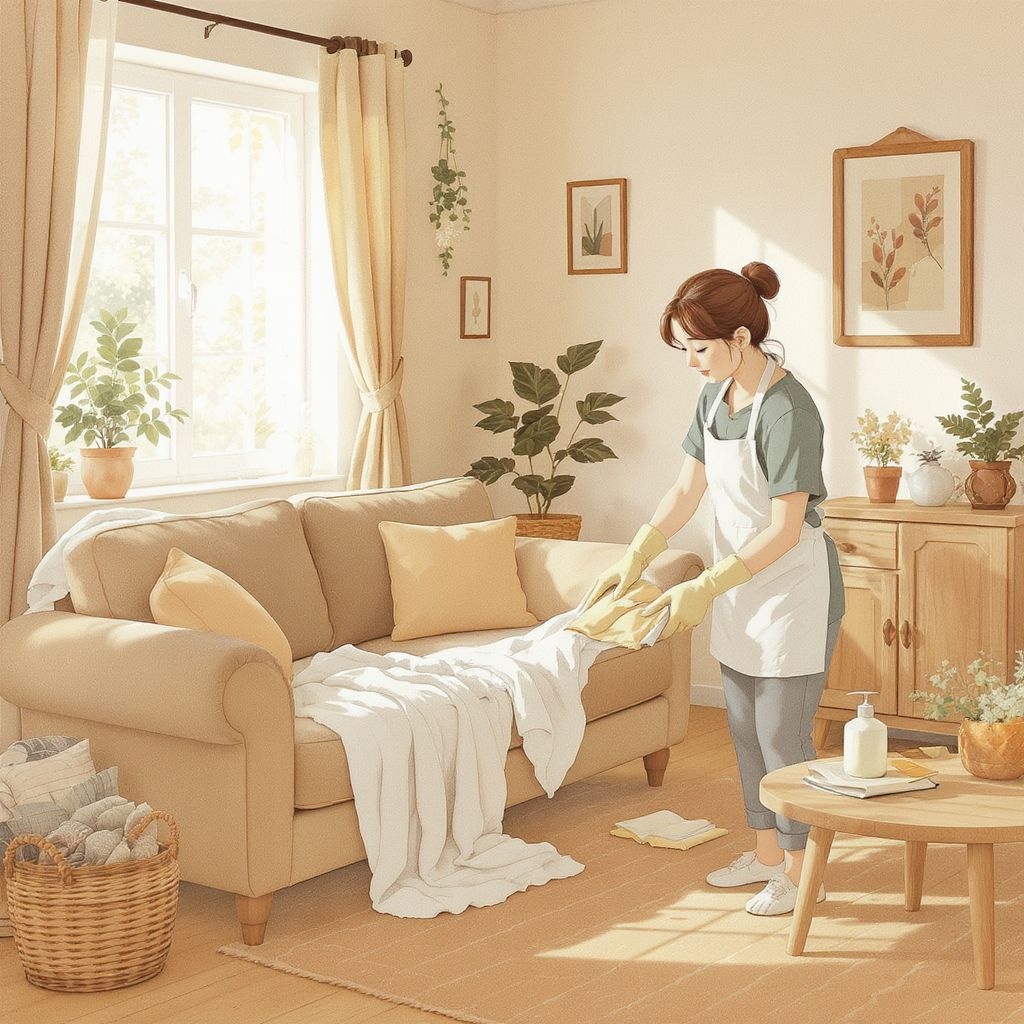 Как почистить мягкую мебель в домашних условиях